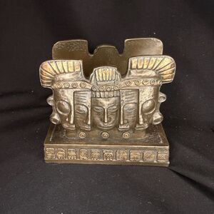 Summit Collection Faux Mayan Aztec Napkin Holder